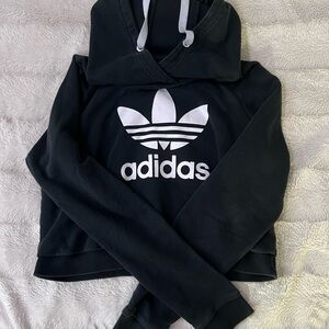 Adidas cropped hoodie